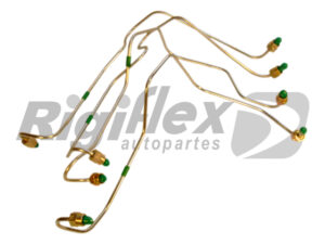 JUEGO DE CAÑOS INYECTORES MODEELO F 100/CARGO 814 MOTOR CUMINNS 4BT TUERCAS AA - 4 CILINDROS